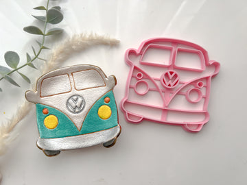 Wagon Trinket Dish Cutter | Trinket Dish Clay Cutter | Coaster Polymer Clay Cutter